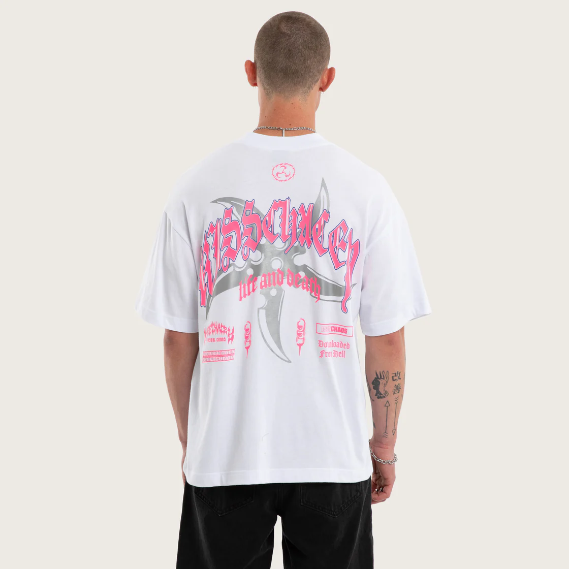 KSCY Shield Street Tee - White