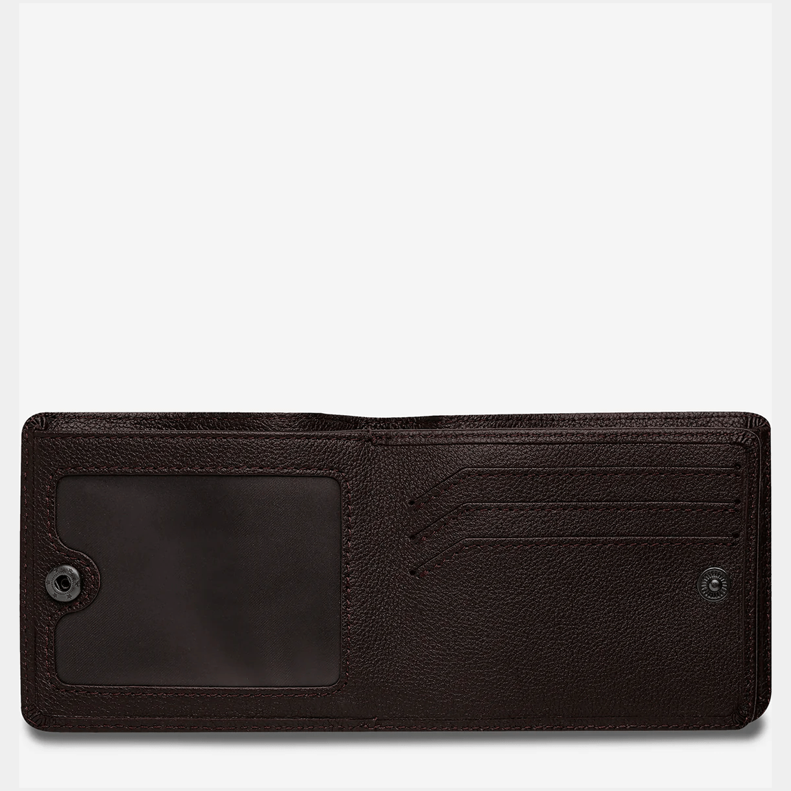 Status Anxiety Leonard Wallet Chocolate