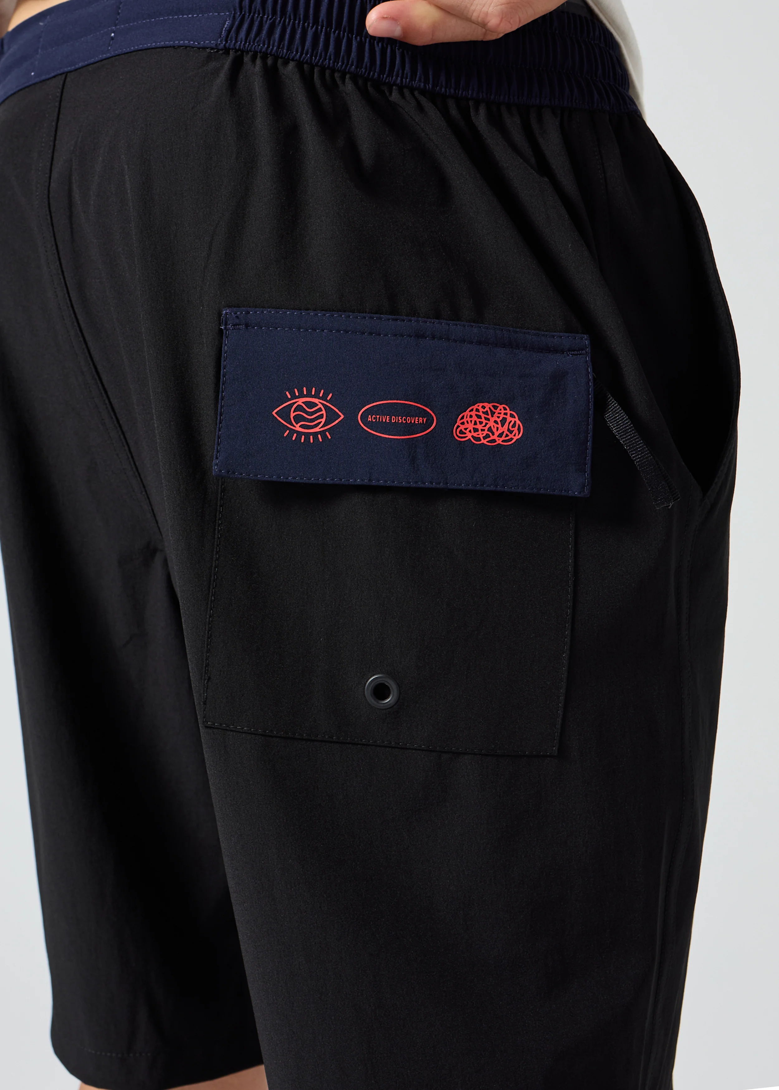 RIVVIA Daily ride world series short - Black/blue