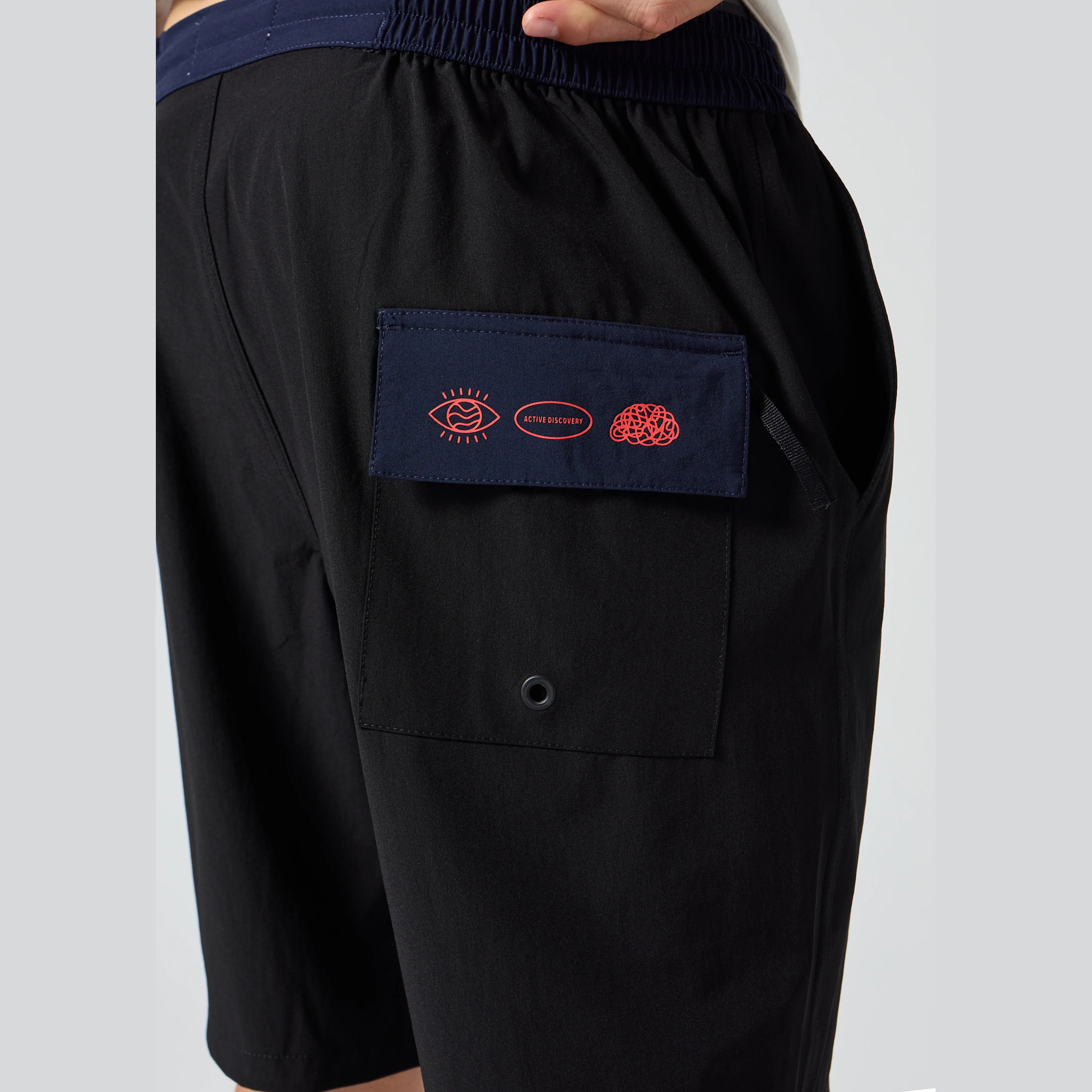 RIVVIA Daily ride world series short - Black/blue