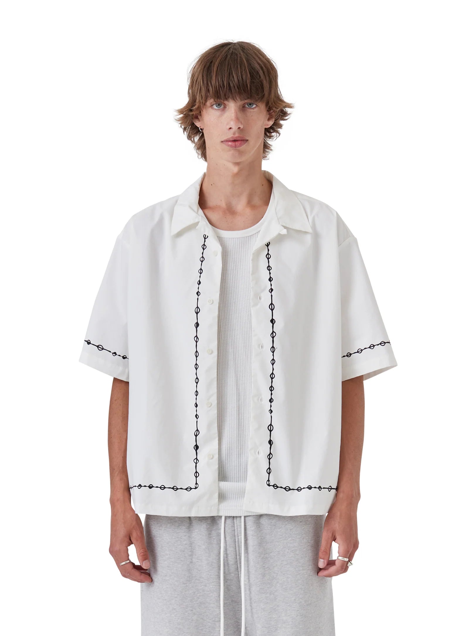 BARNEY COOLS NS Shirt- White