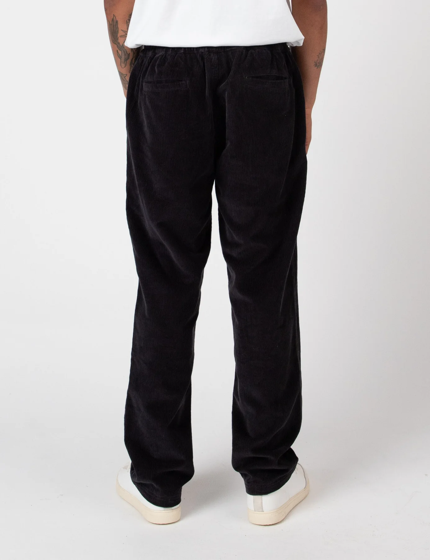 MR SIMPLE Burbank Elastic Cord Pant - Charcoal