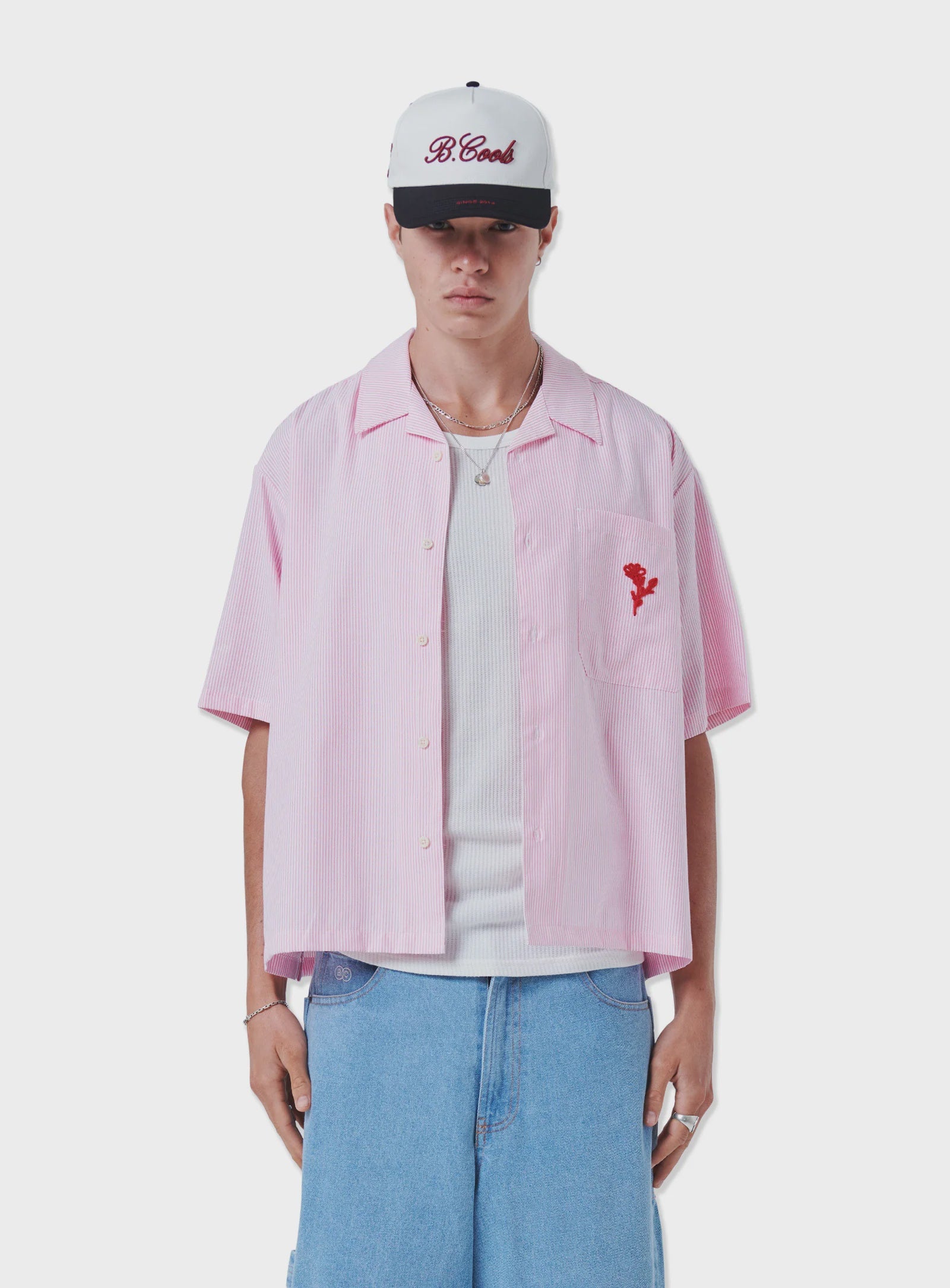BARNEY COOLS Cabana Shirt - Pink