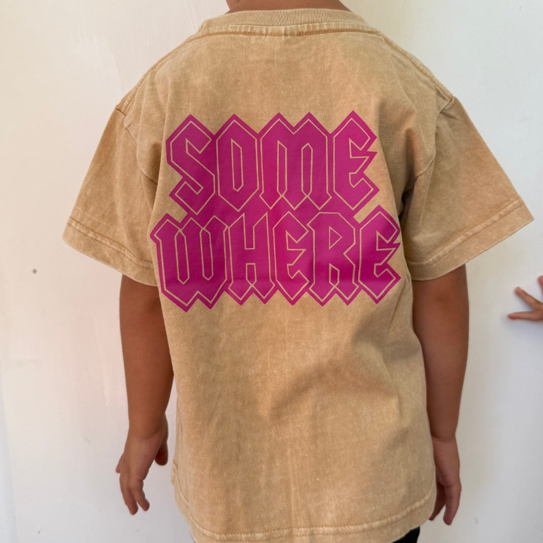 Somewhere Mini - Rogue Tee - Bone