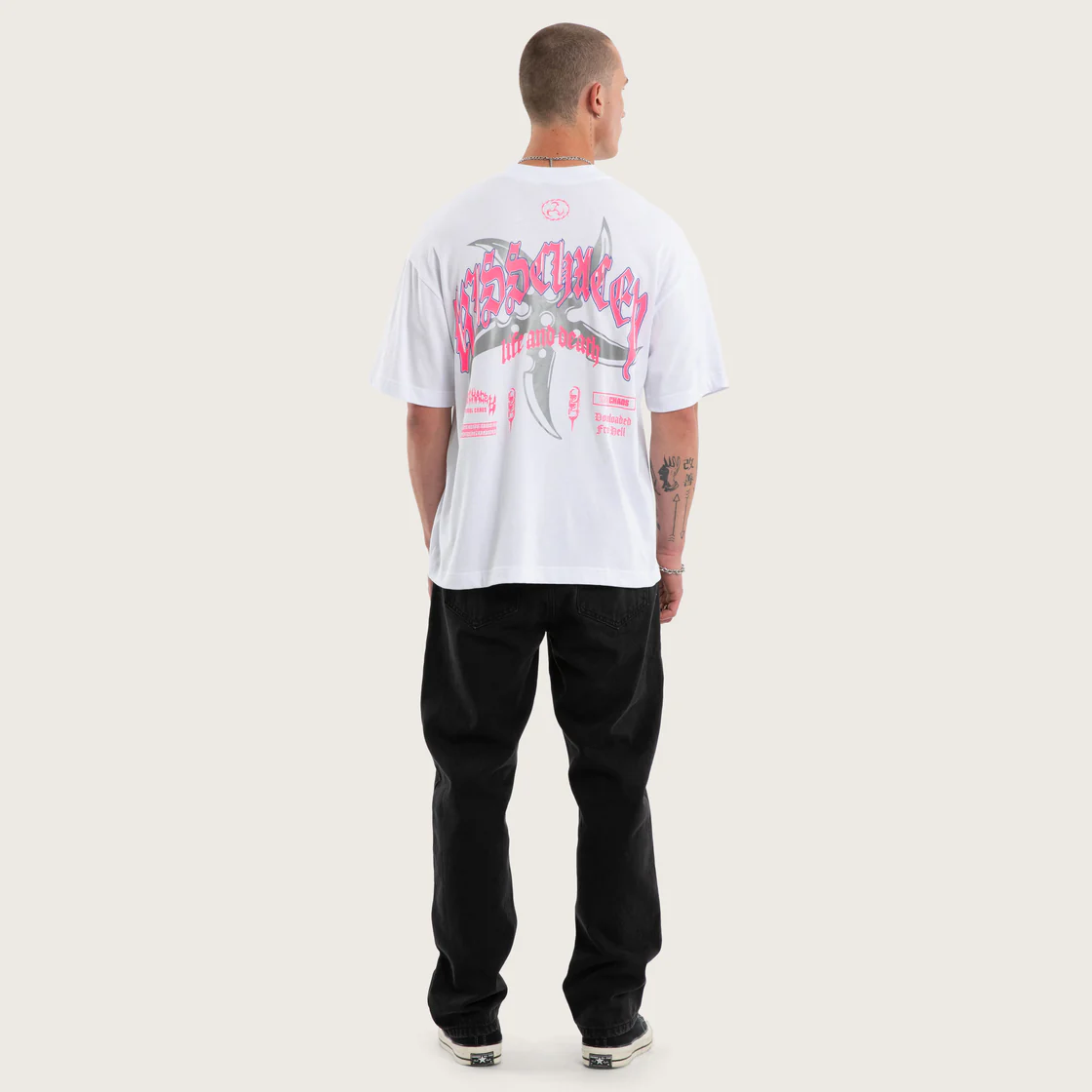 KSCY Shield Street Tee - White