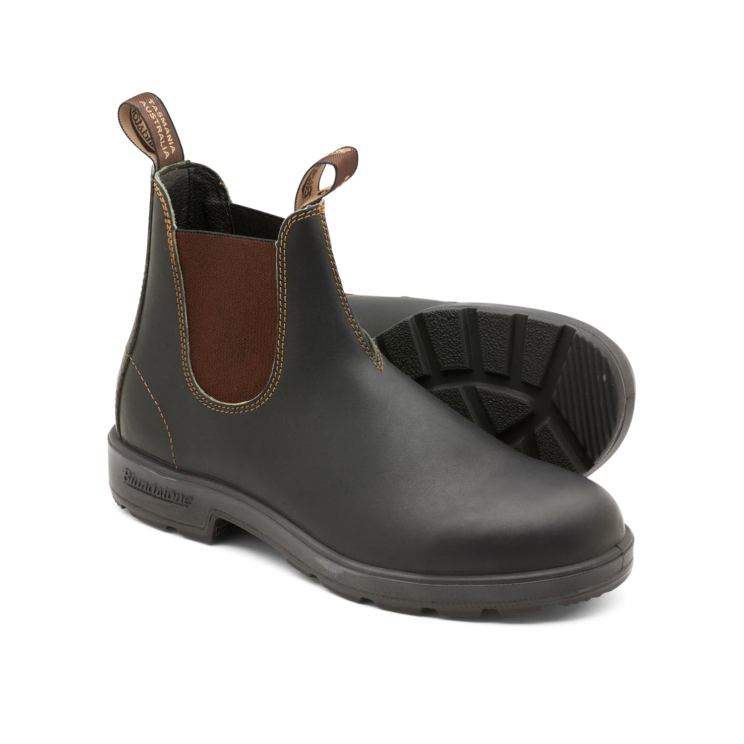 BLUNDSTONE 500 originals chelsea boots - stout brown