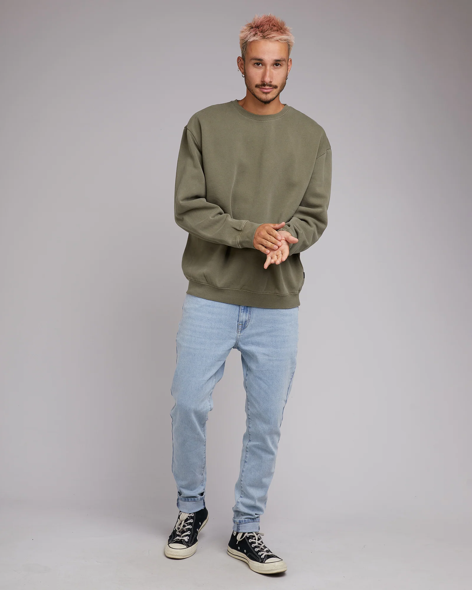 SILENT THEORY Box crew - Khaki