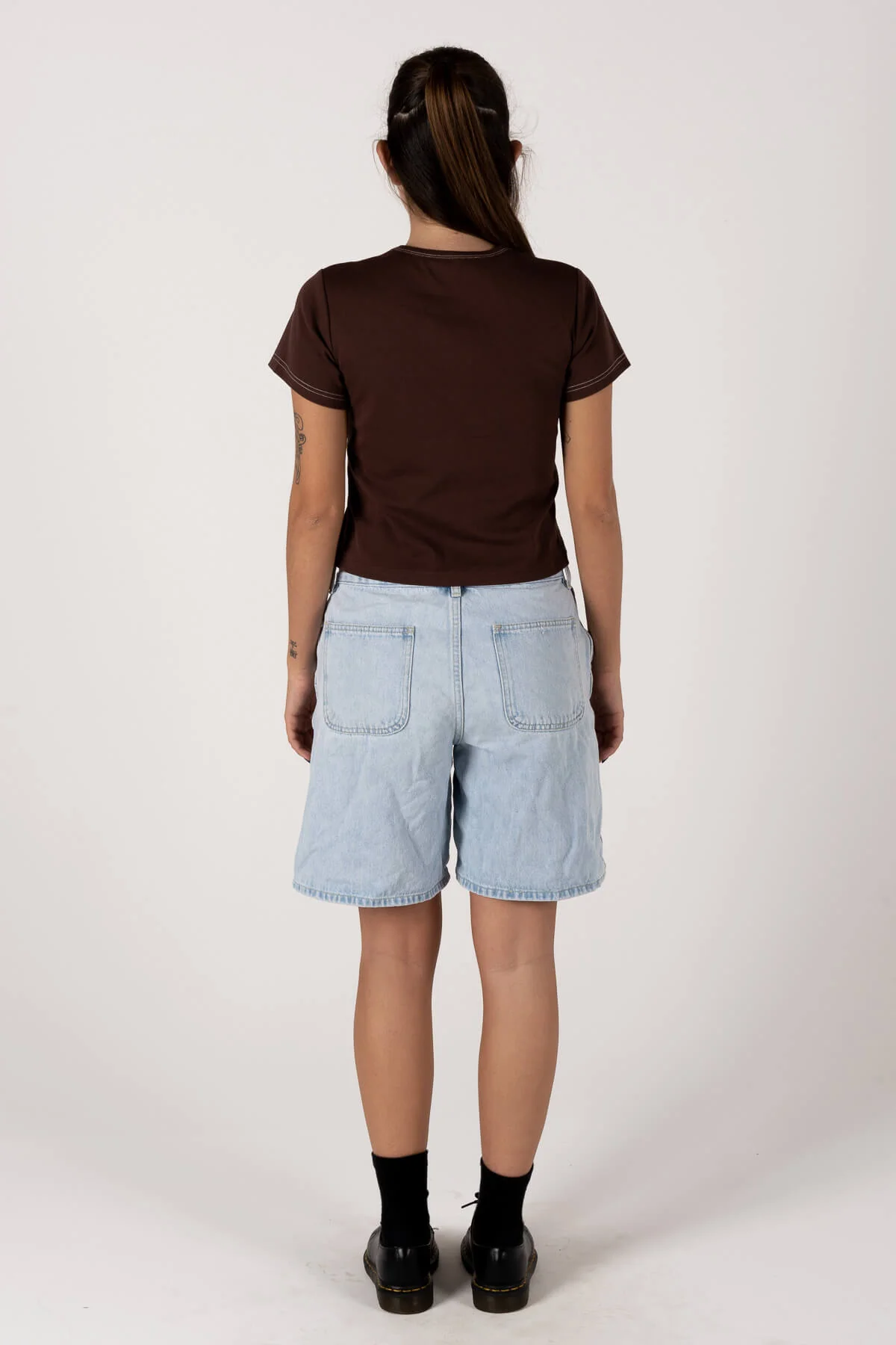 INNER RELM Sunshine baby tee - Choc