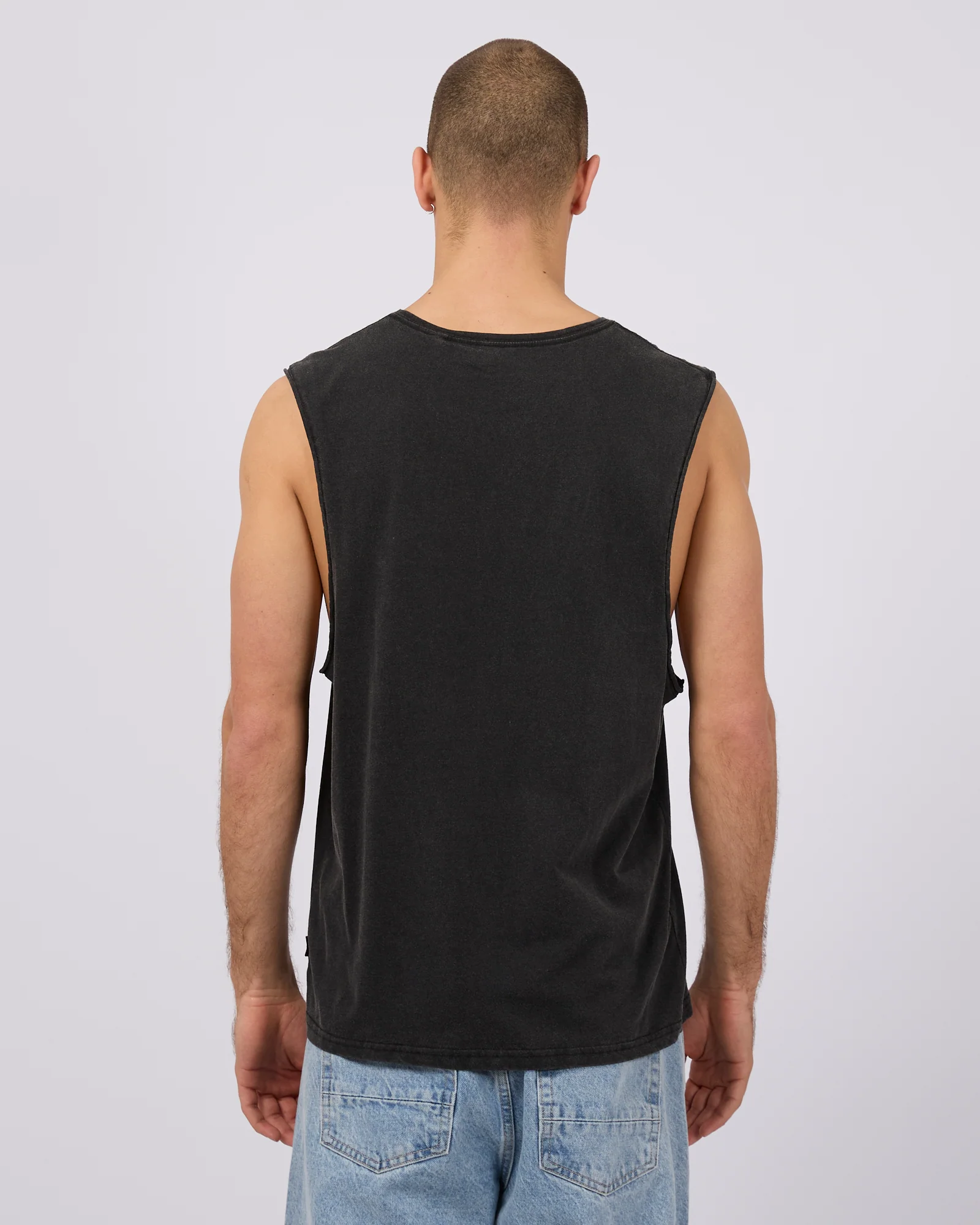 SILENT THEORY Classic muscle - Washed black