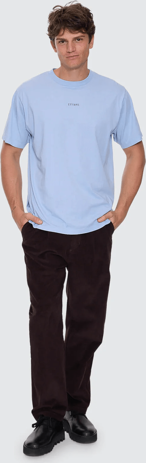 THRILLS Minimal thrills merch fit tee - Placid blue
