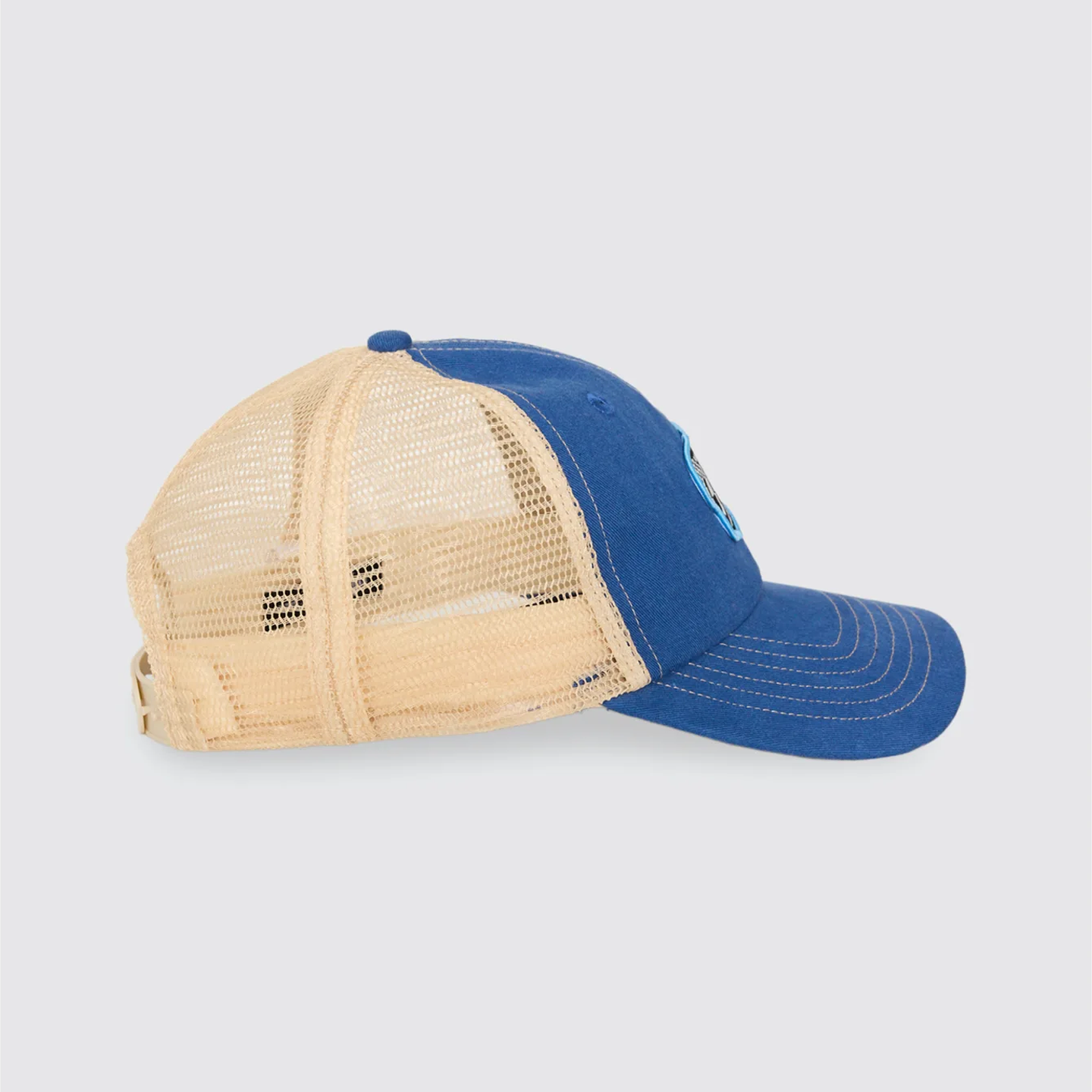 THRILLS Can You Feel It Patch Trucker Cap - Federal Blue - Birch