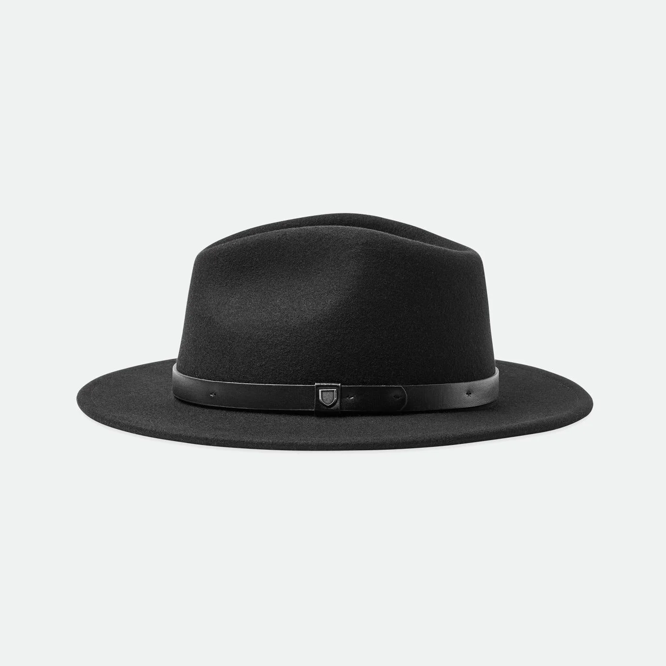 BRIXTON Messer Fedora - Black/black