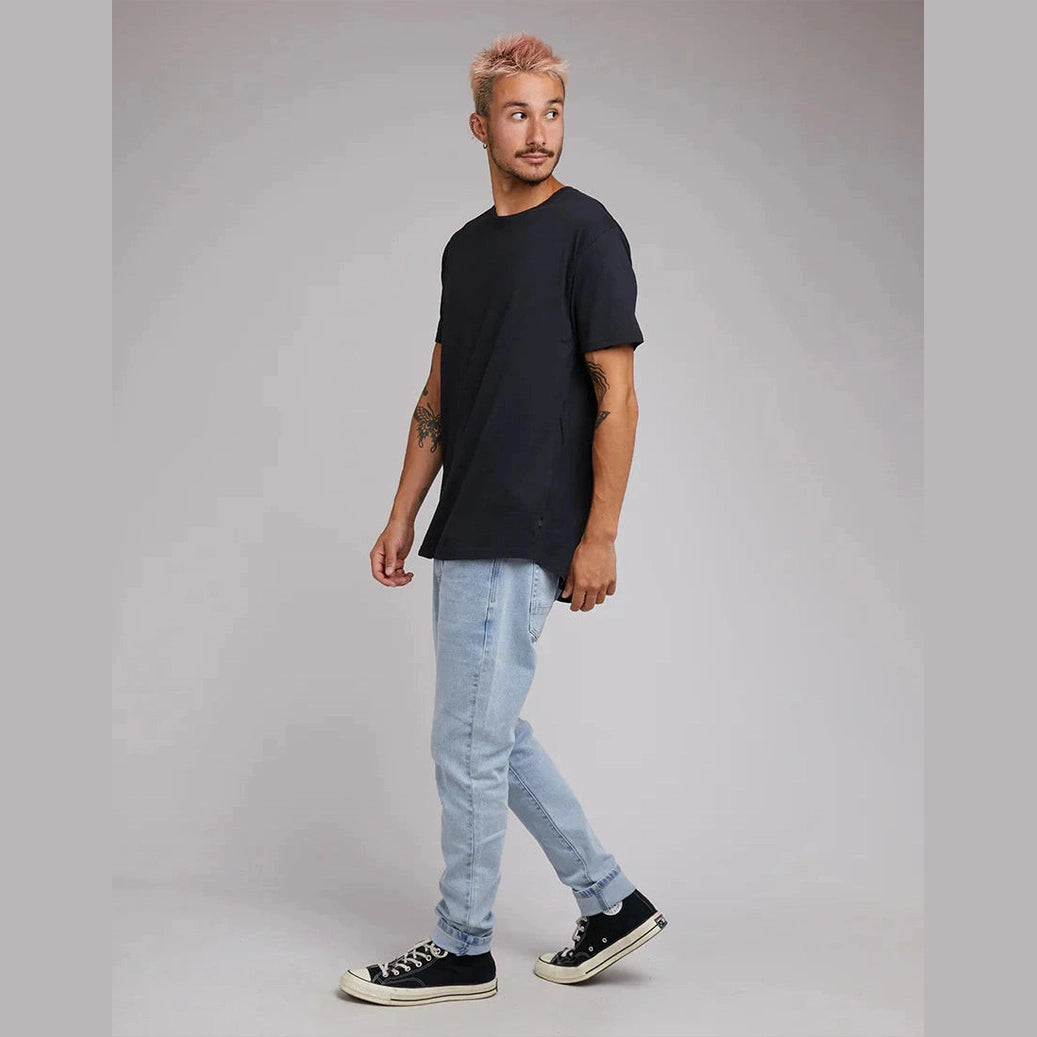 Silent theory acid tail tee - black