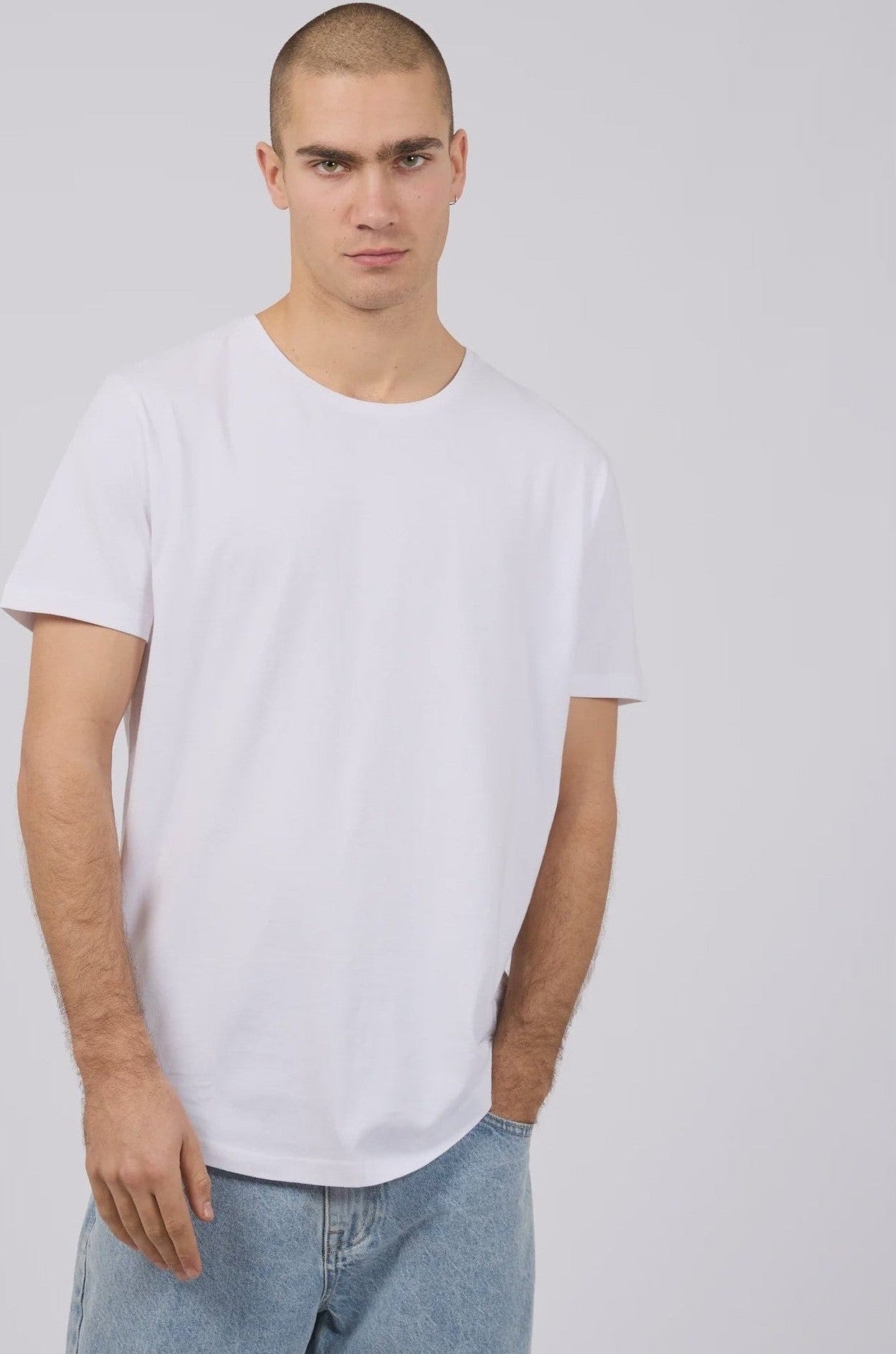 Silent Theory Tail Tee White