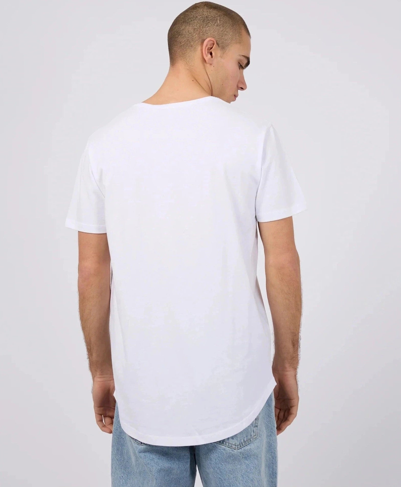 Silent Theory Tail Tee White