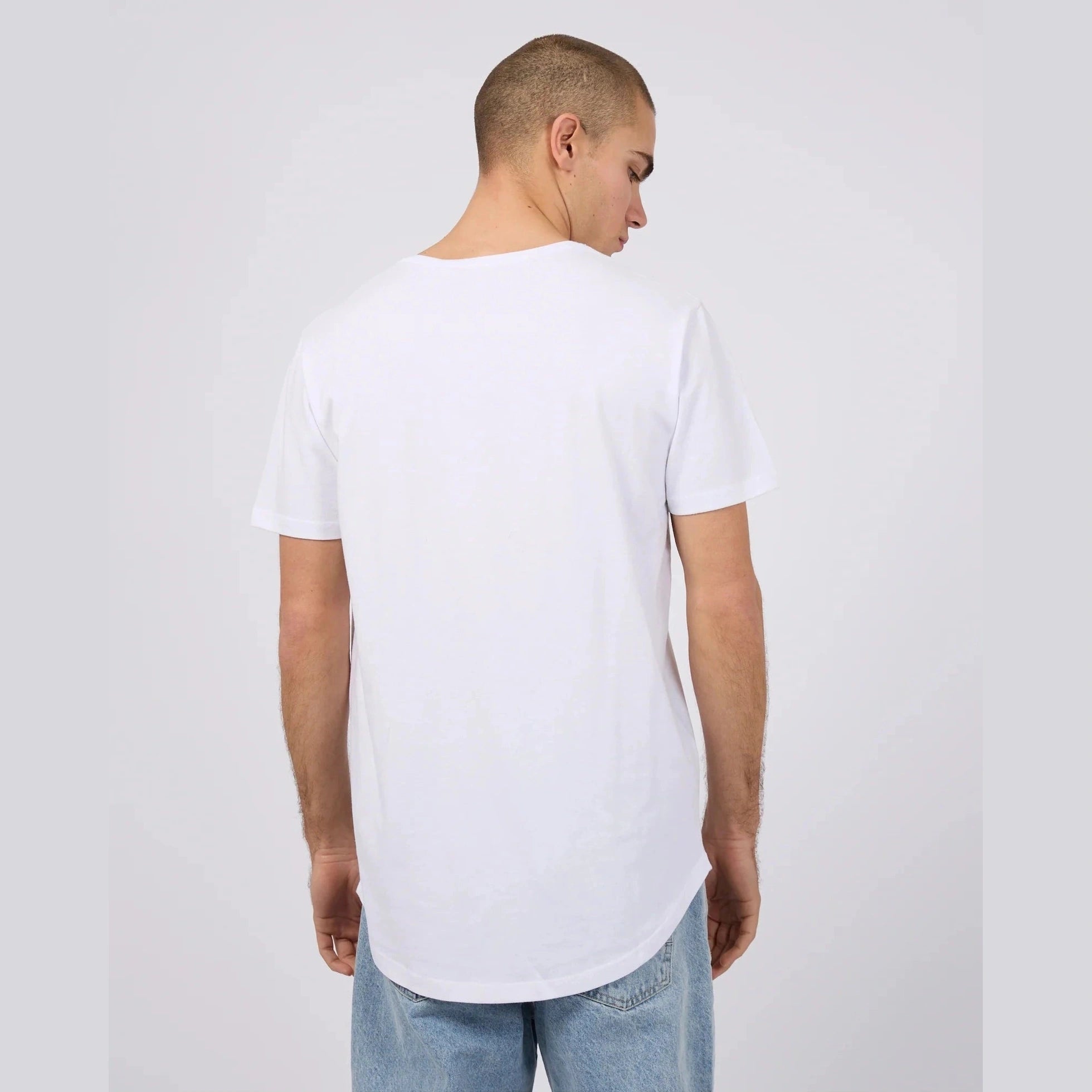 Silent Theory Tail Tee White