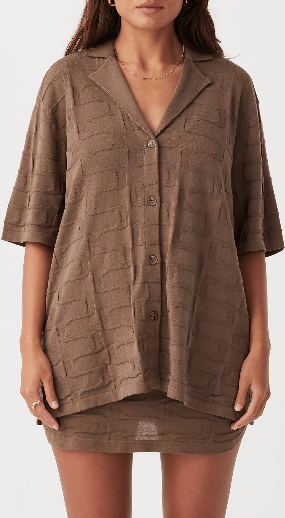 ARCAA Lara Organic Cotton Shirt - Cacao