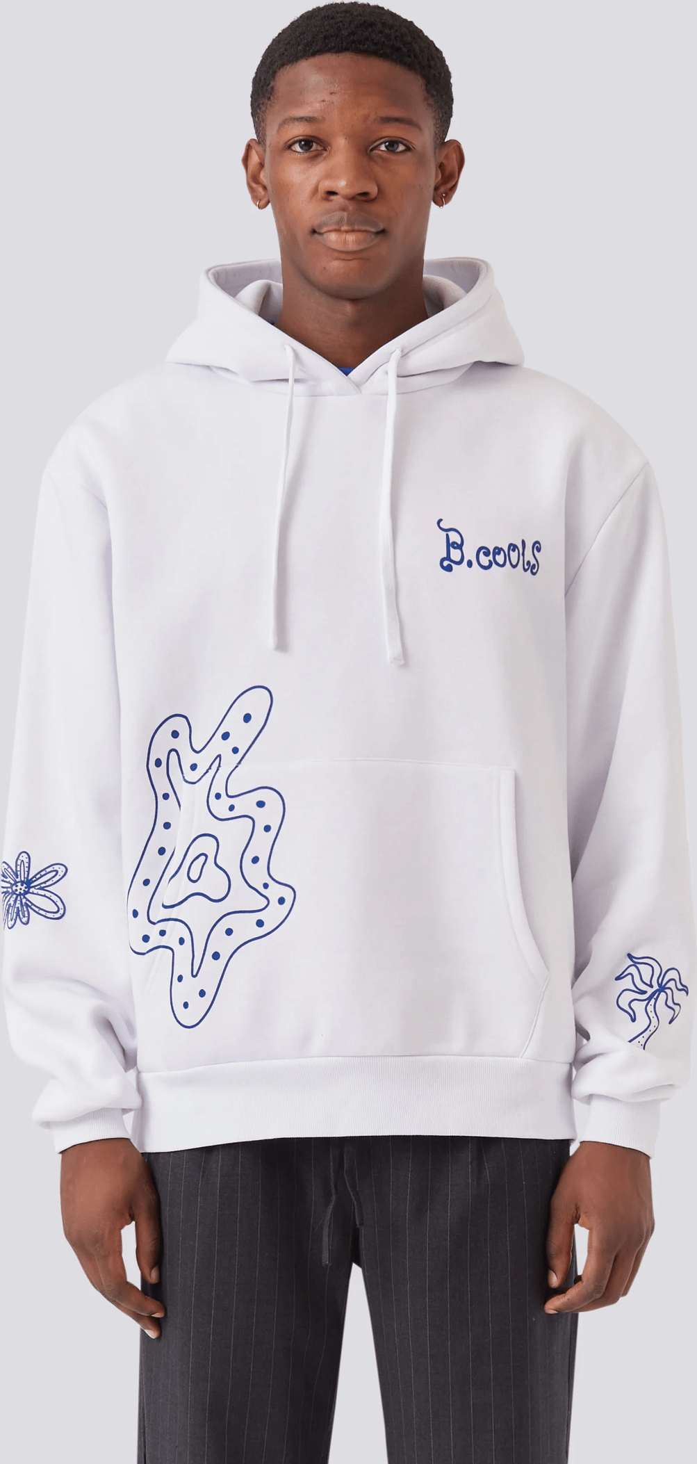 BARNEY COOLS Planet hood - White