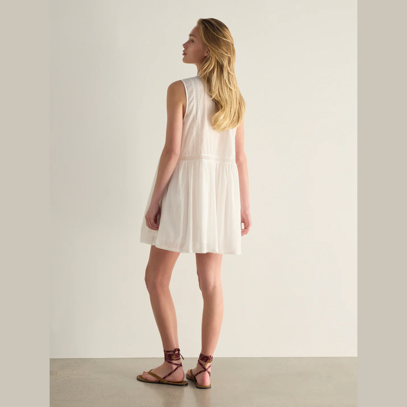 AUGUSTE THE LABEL Bellamy Mini Dress - White