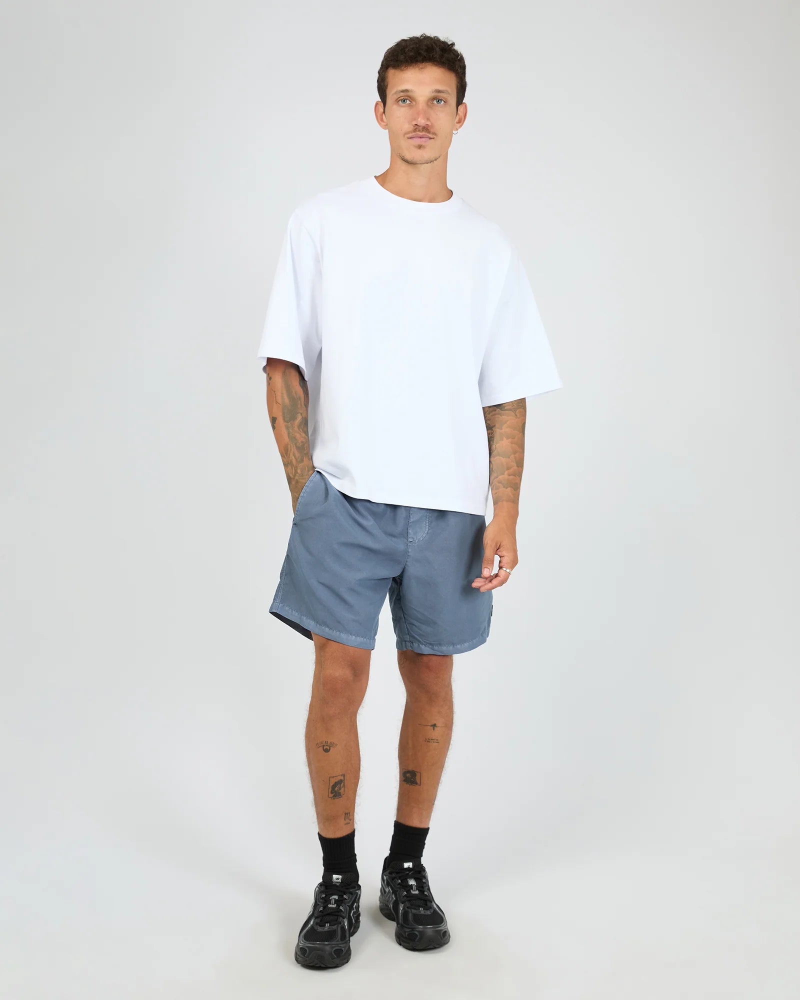 ST GOLIATH Illusion short - Oxford blue