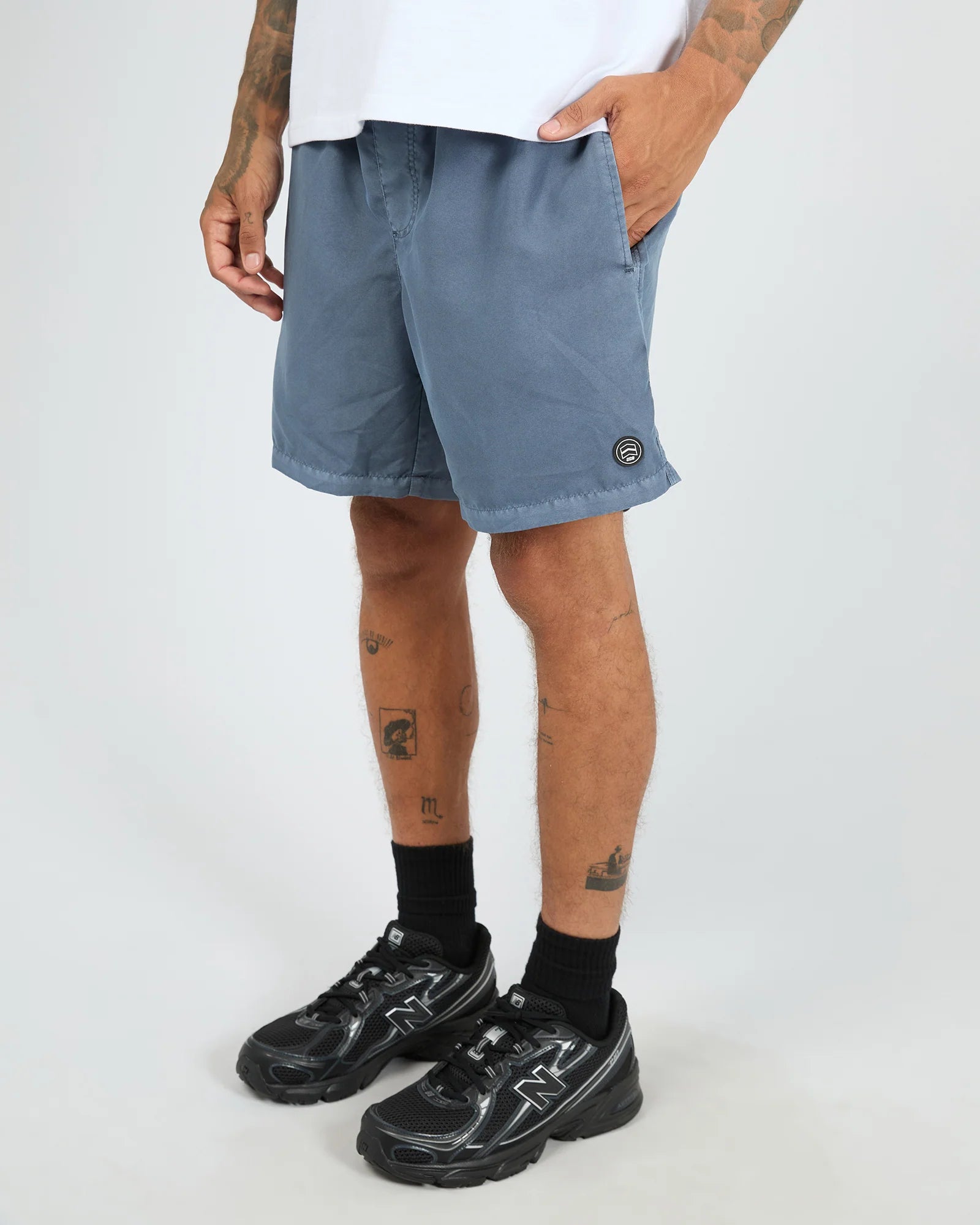 ST GOLIATH Illusion short - Oxford blue