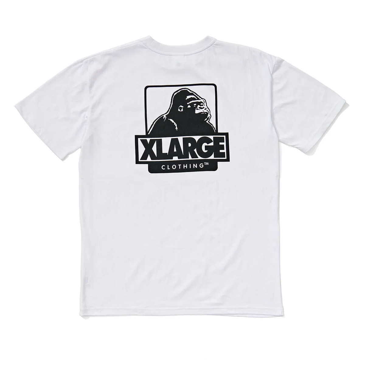Xlarge - text logo ss tee - ivory
