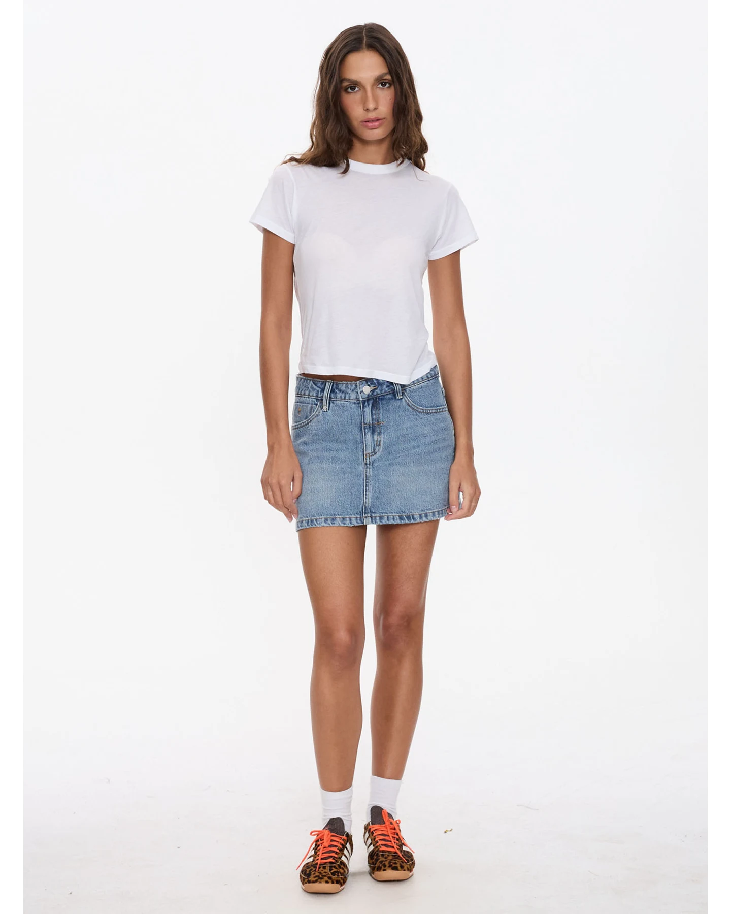 THRILLS Sophie Mid Rise Mini Skirt - Rustic Fade