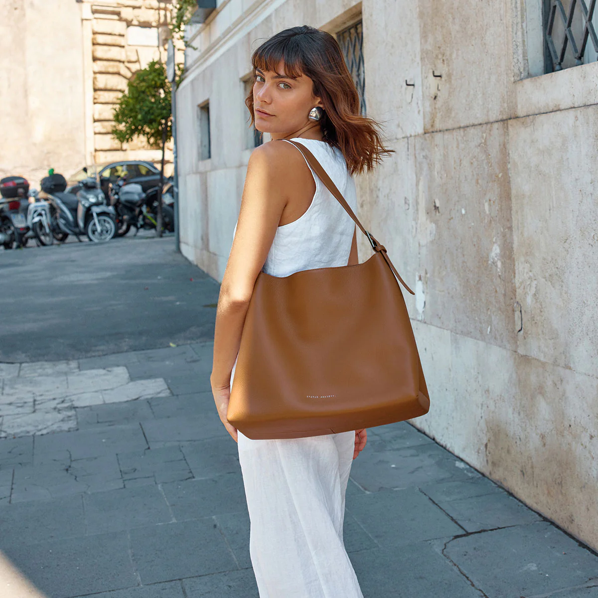 STATUS ANXIETY Forget About It Bag - Camel