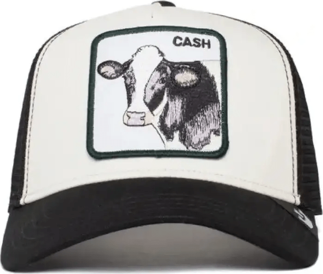 GOORIN BROS. the cash cow trucker -white