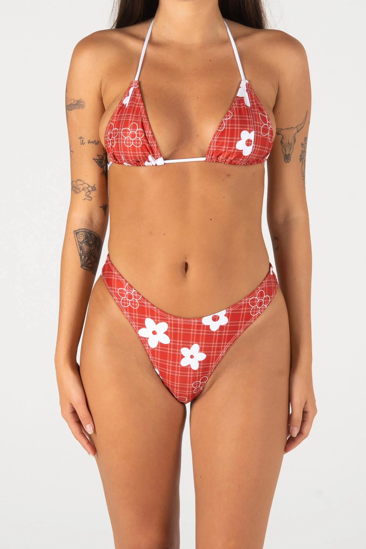 INNER RELM Allday bottoms - Gingham red