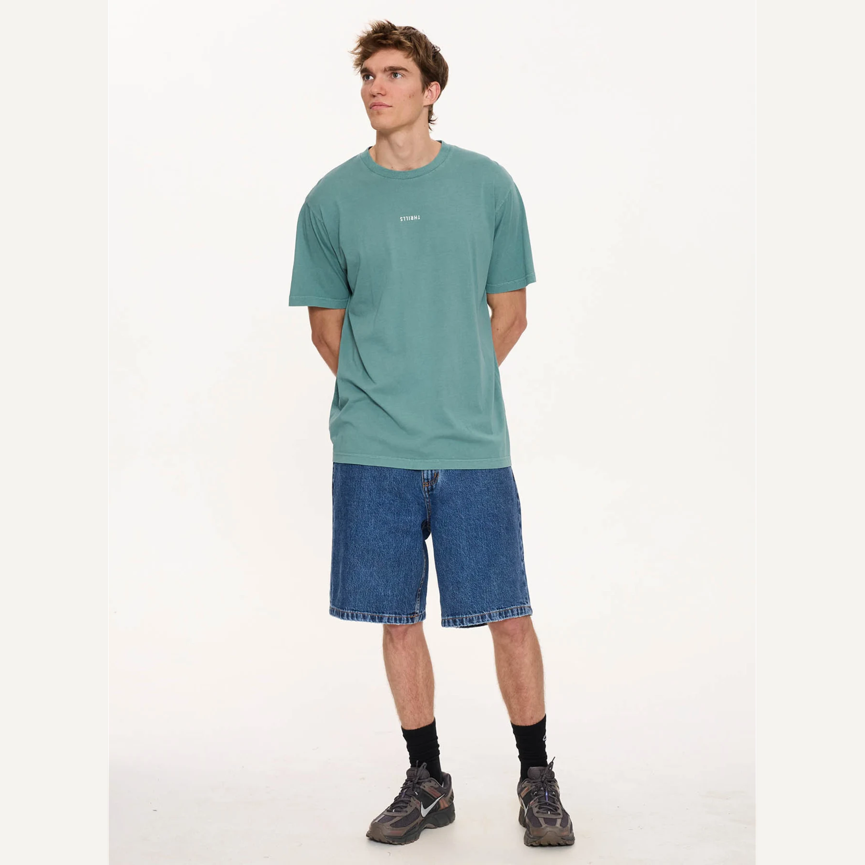 THRILLS MInimal Thrills Merch Fit Tee - Green Coast