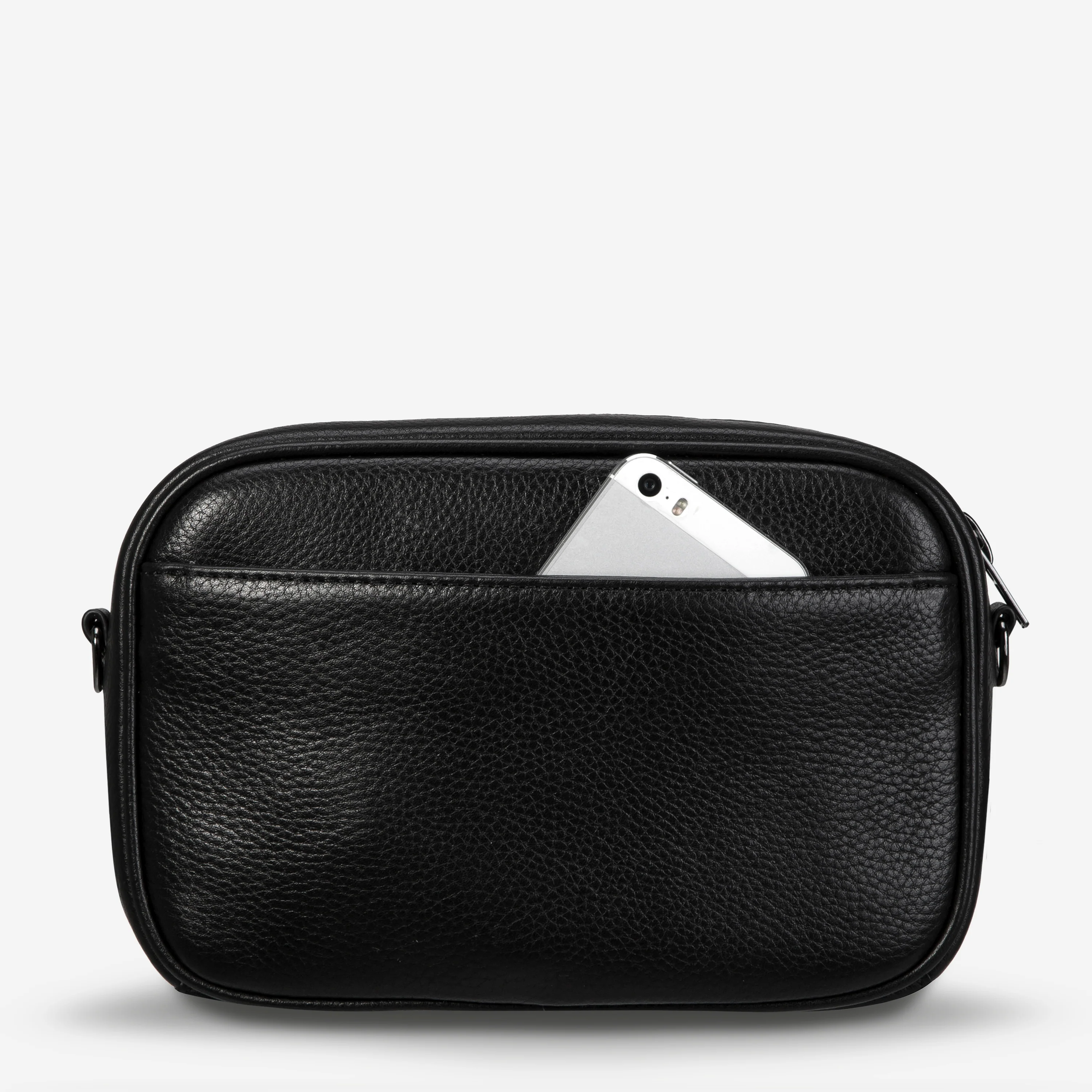 STATUS ANXIETY Plunder with webbed strap - black
