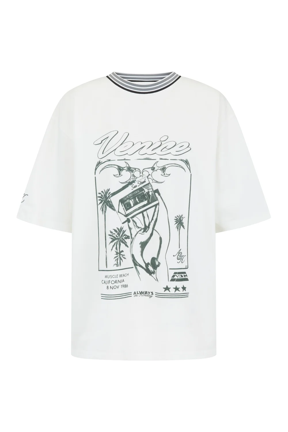 SEA STREET Venice tee - Salt