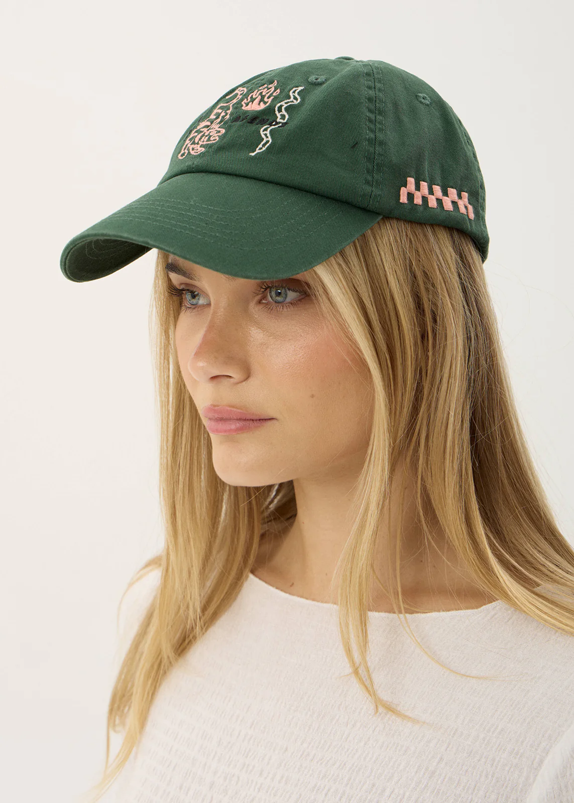 AFENDS Real life six panel cap - Pine
