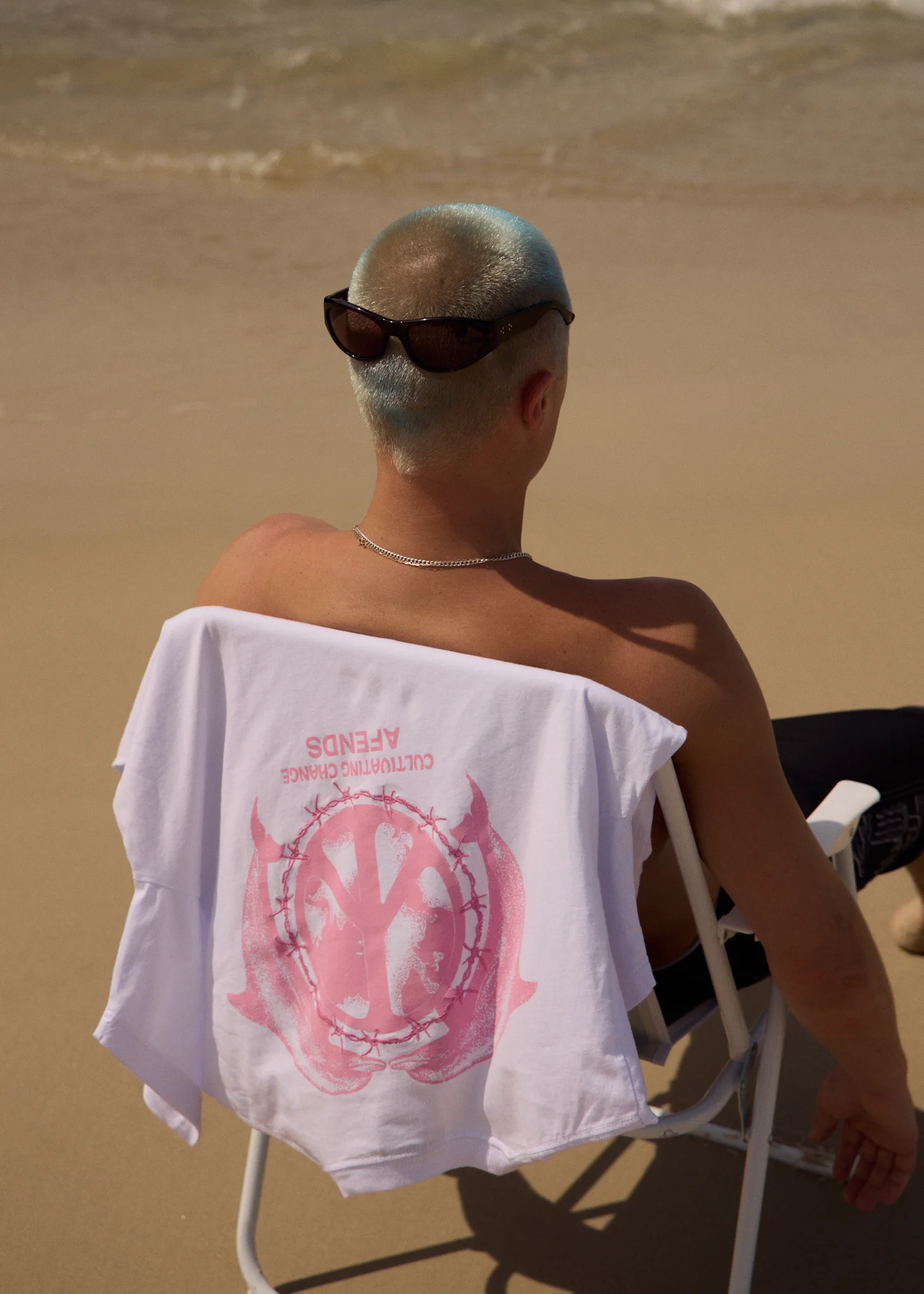 AFENDS Dolfends- Boxy Tee Boxy Tee - White