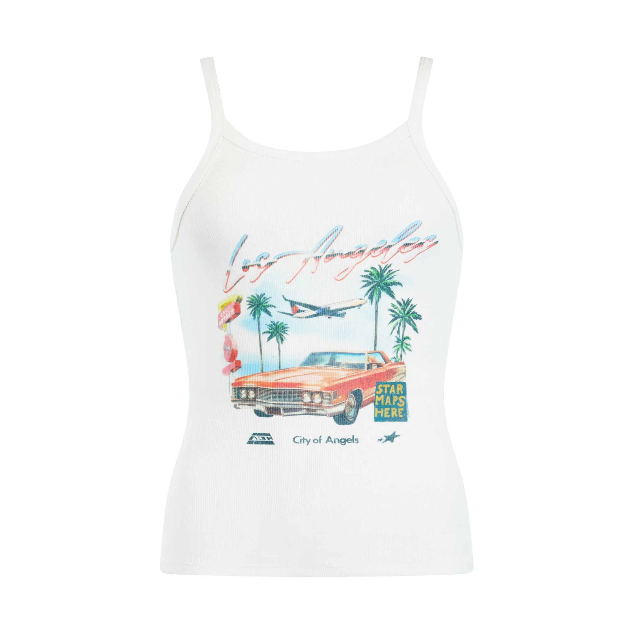 SEA STREET LA Vacay singlet - Salt