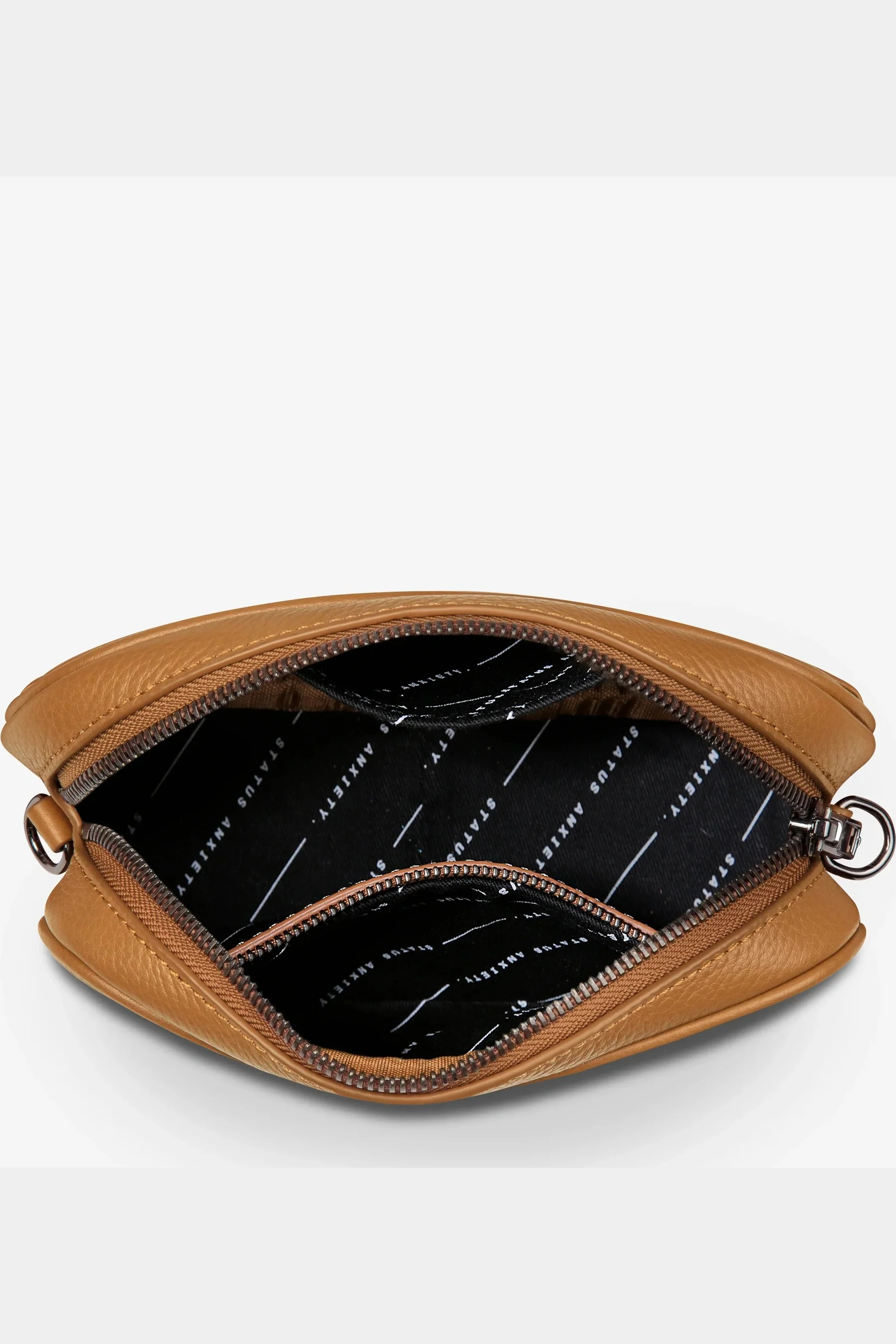 STATUS ANXIETY plunder with webbed strap - tan