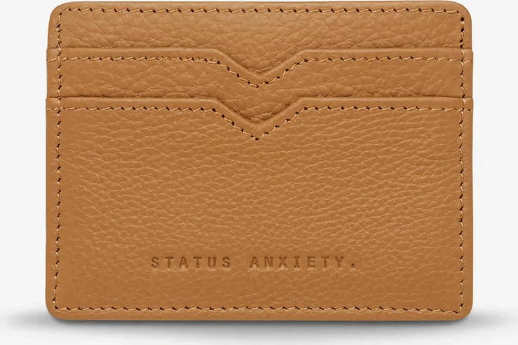 STATUS ANXIETY together for now wallet - tan