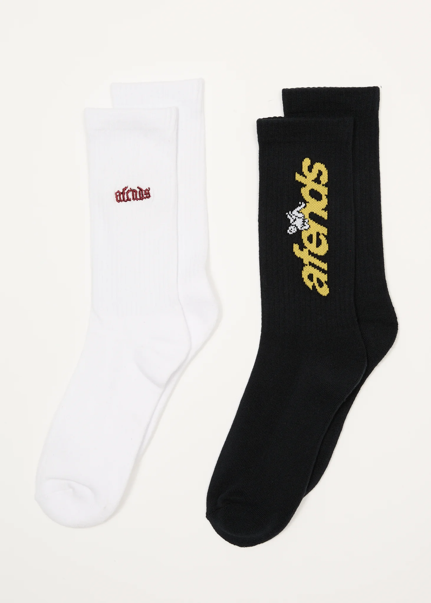 AFENDS Angel zone socks 2 pack