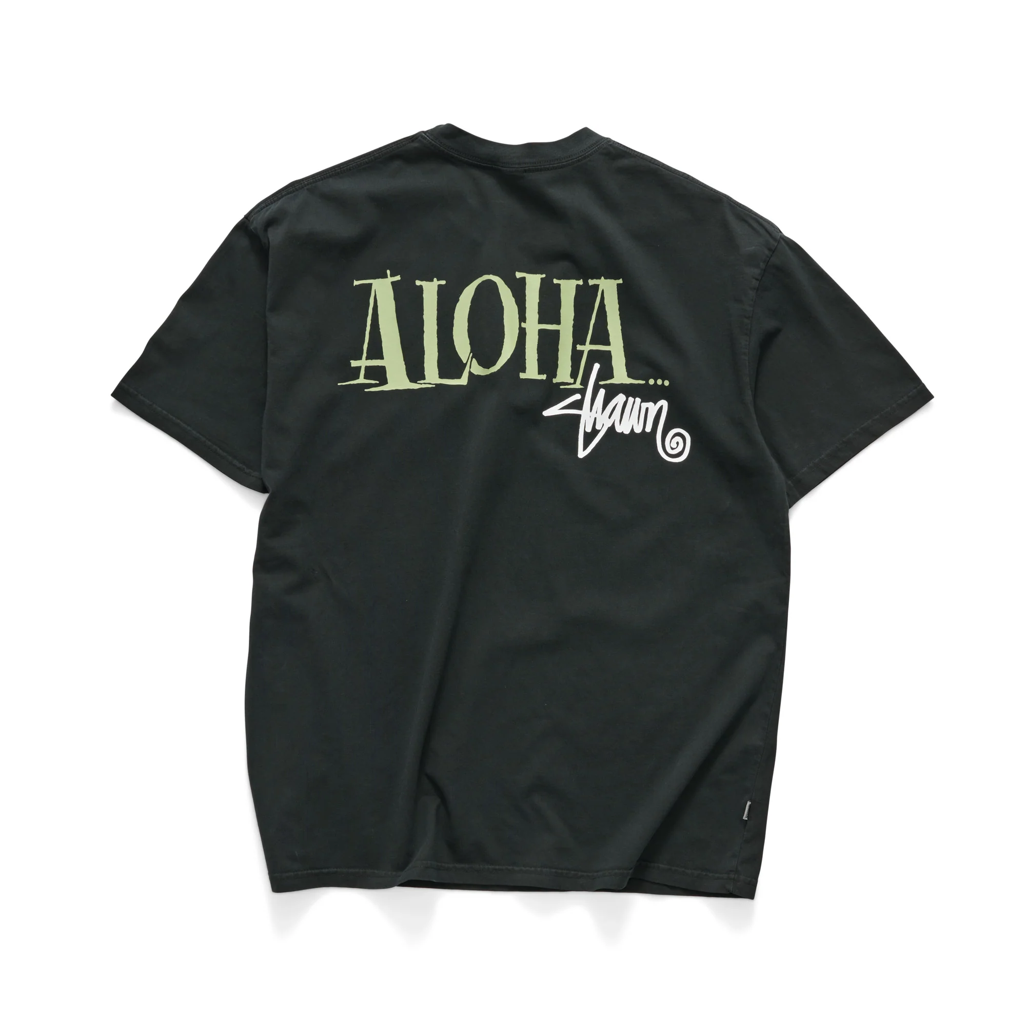 S DOUBLE Aloha t-shirt - Pigment Black
