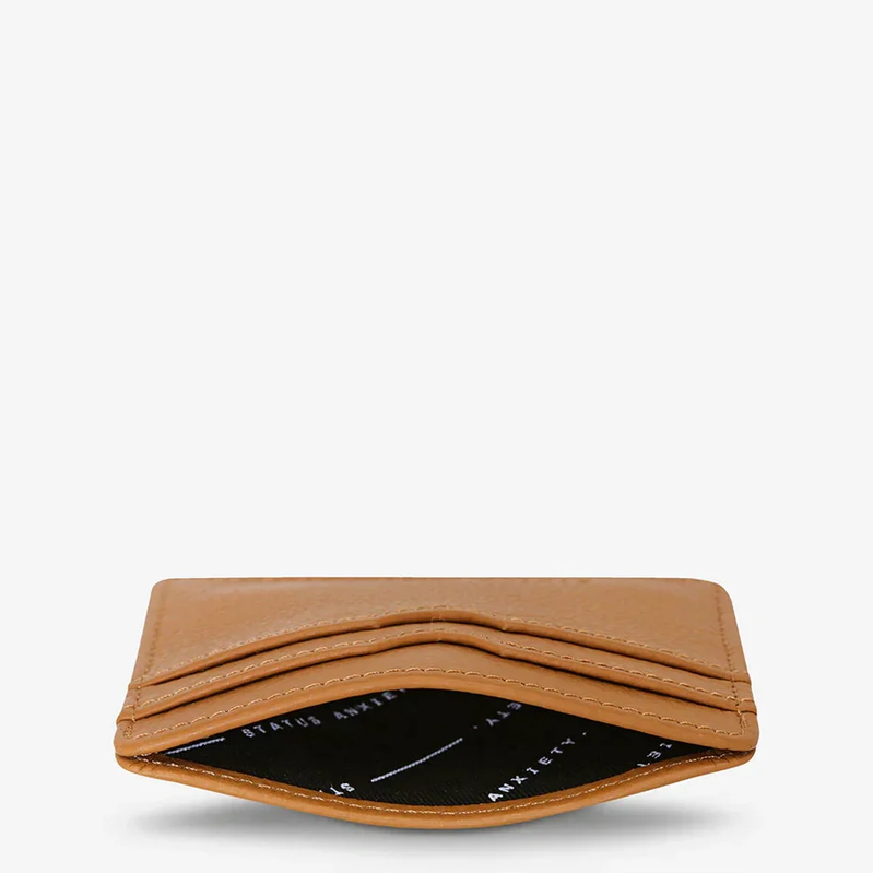 STATUS ANXIETY together for now wallet - tan