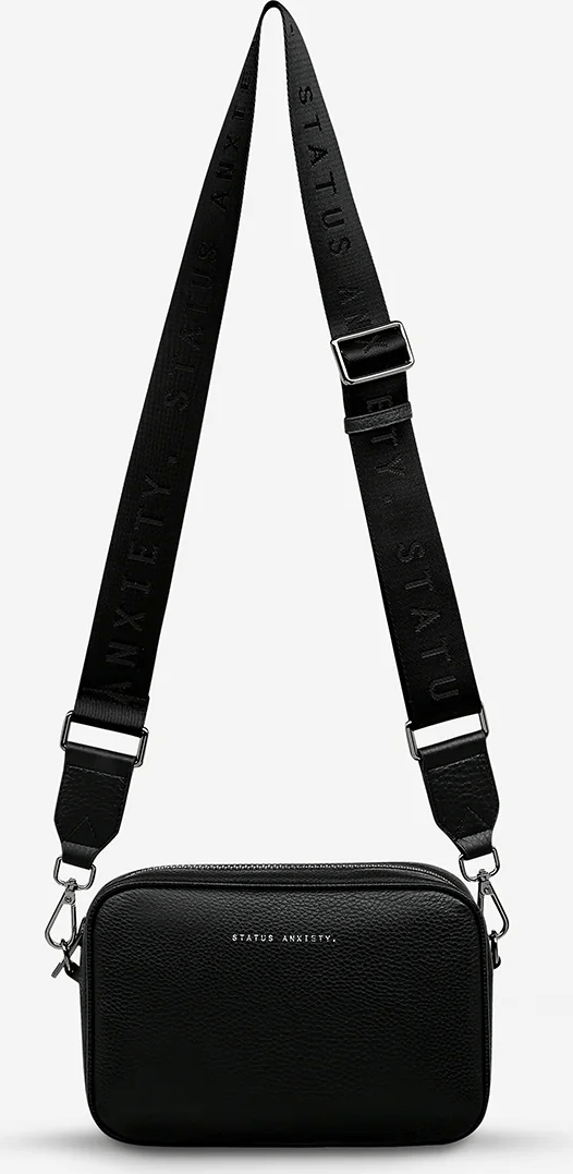 STATUS ANXIETY Plunder with webbed strap - black