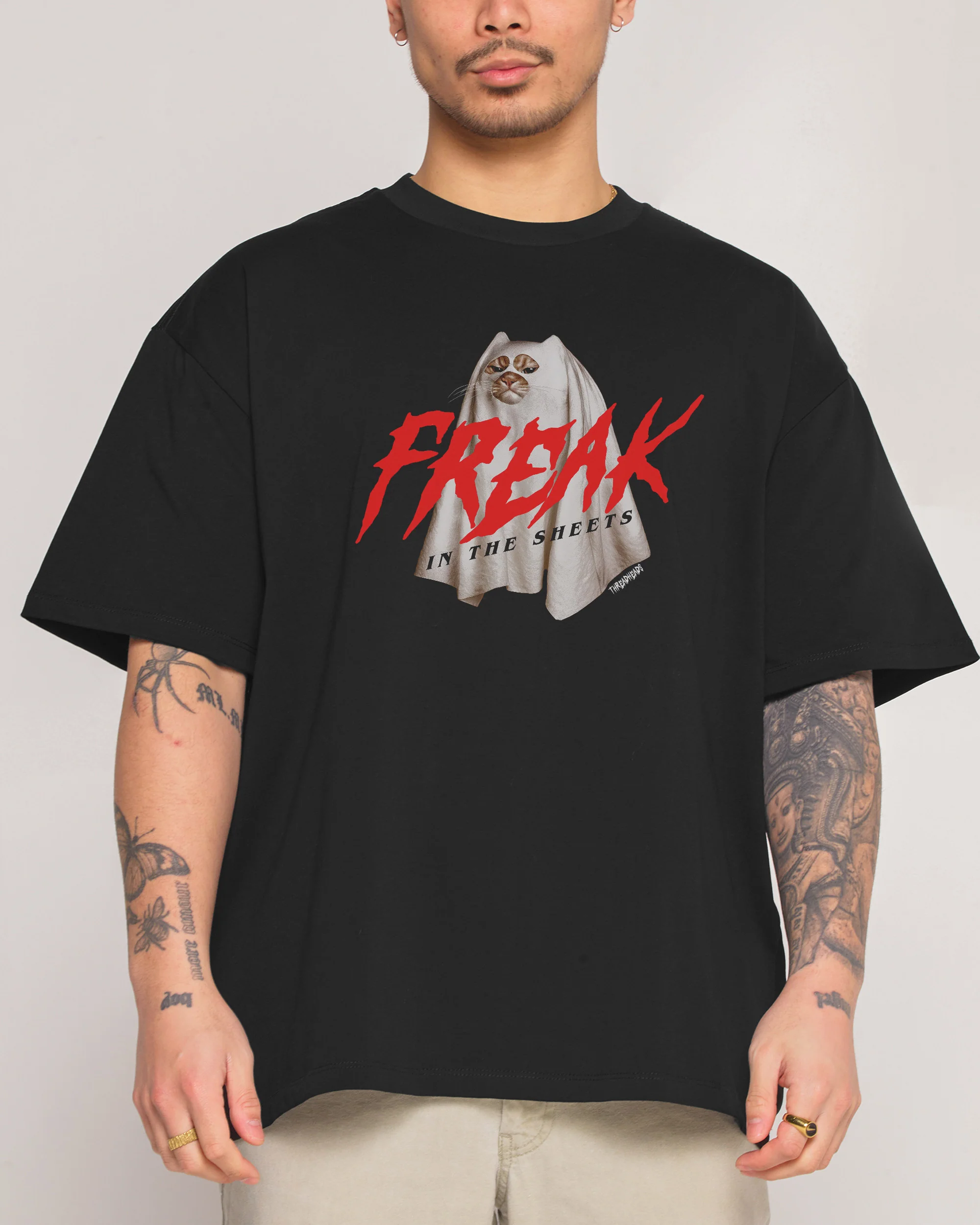 Threadheads Originals Freak in the Sheets Oversized Tee Black