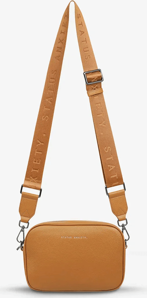 STATUS ANXIETY plunder with webbed strap - tan