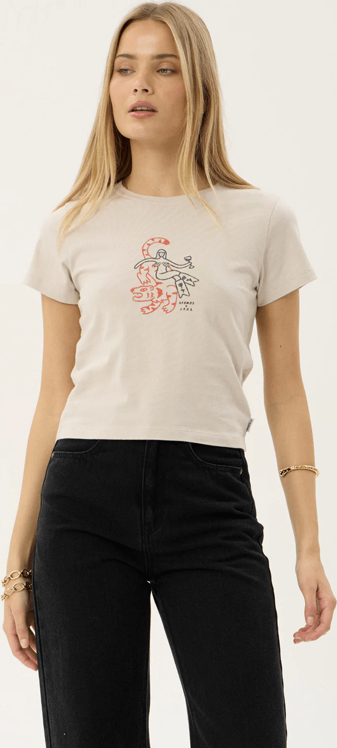 AFENDS Subliminal baby tee - Moonbeam