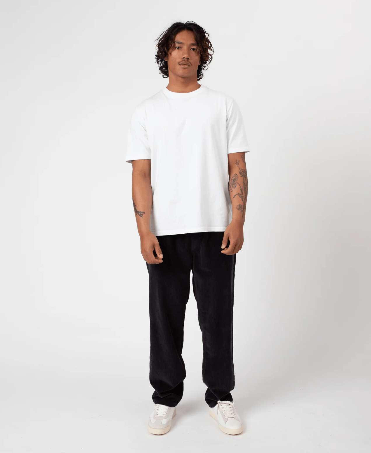 MR SIMPLE Burbank Elastic Cord Pant - Charcoal