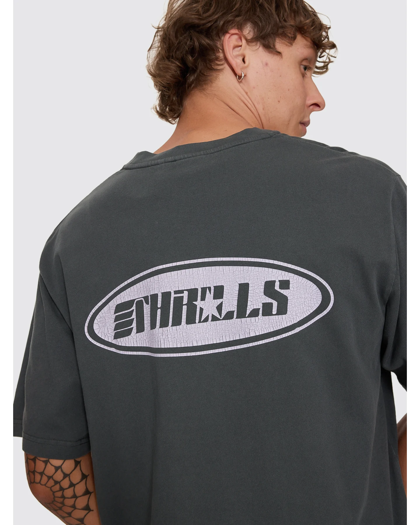THRILLS Odyssey Core Oversize Tee - Carbon