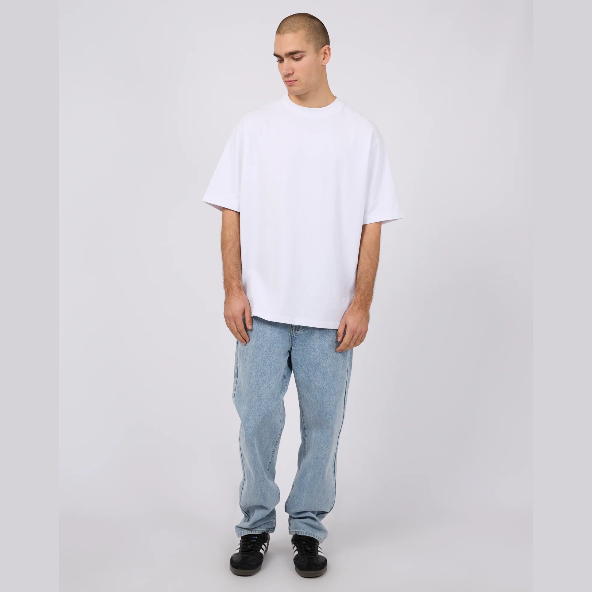 SILENT THEORY Heavy weigh tee - White