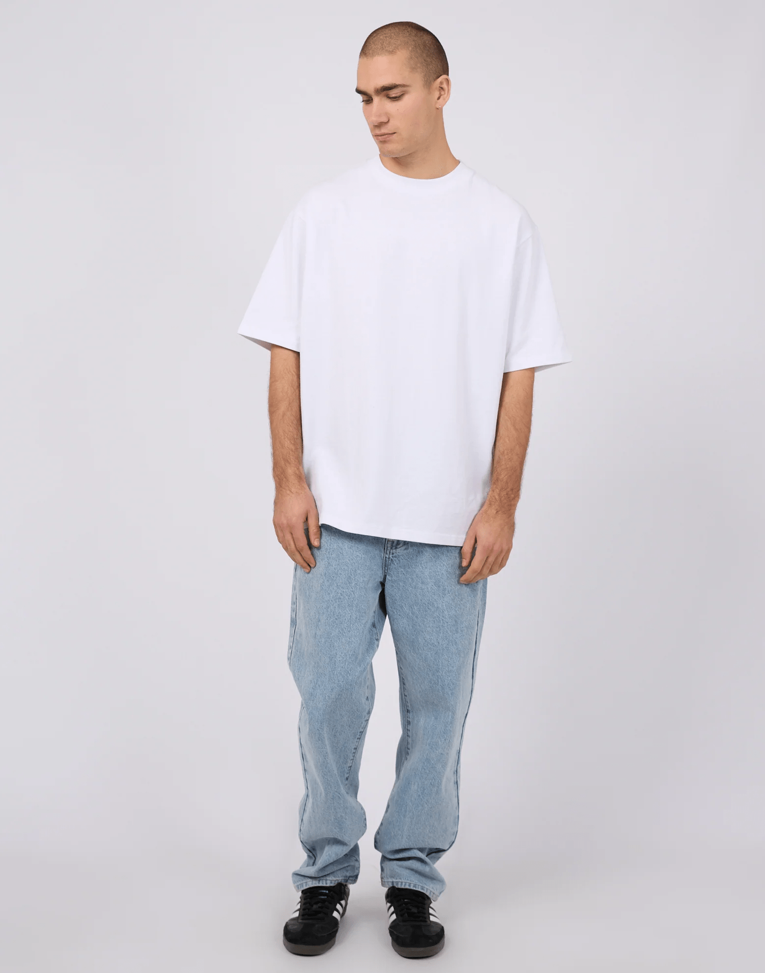 SILENT THEORY Heavy weigh tee - White