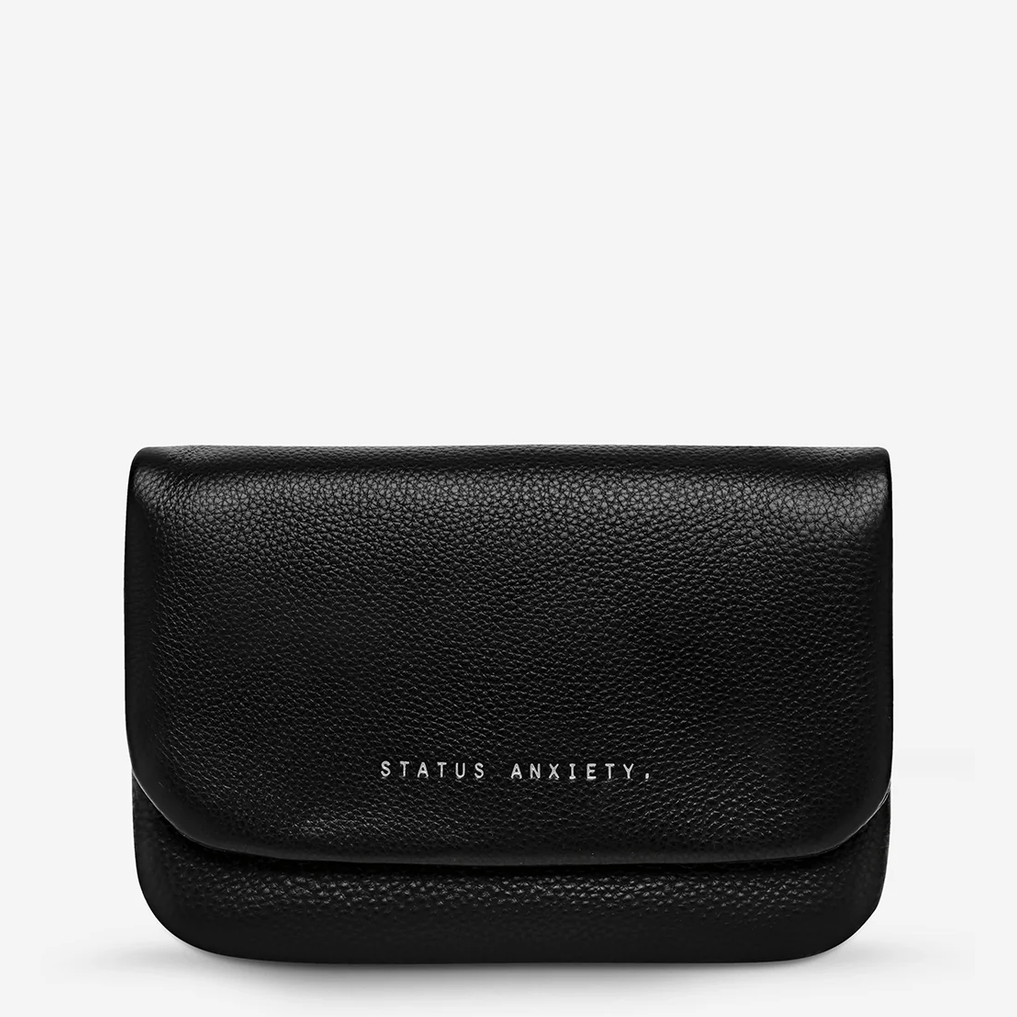 Status anxiety impermanent wallet - black
